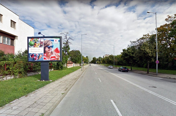 PIZA 4x3 Billboard, N. Tsanov Blvd. - opposite of the entrance of stadium Academic, Plovdiv, Bulgaria — image 2