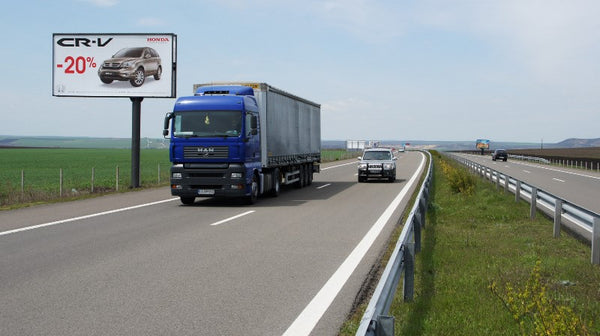 Megaboard 8x4, Trakia Highway, Burgas - Karnobat - 354+800 km, right, Bulgaria — image 2