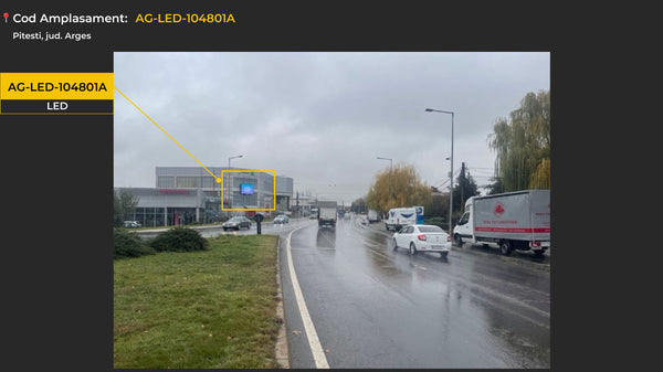 Pitesti Calea Campulung Digital LED Billboard, Romania — image 2