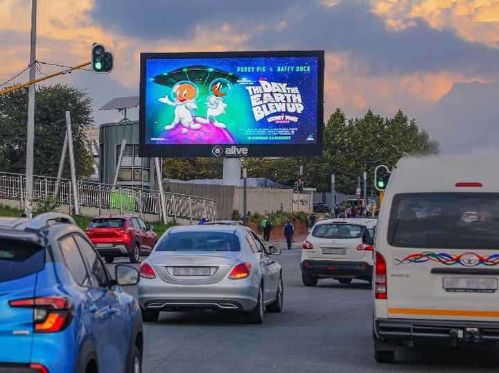 M1 North Houghton Flyover Digital Screen, Johannesburg