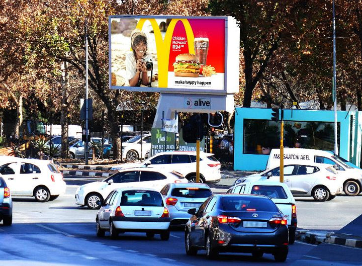 Jan Smuts Avenue Digital Screen, Rosebank