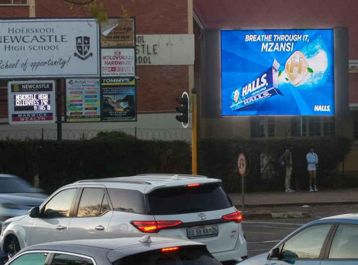 Allen & Hospital Streets Digital Screen, Newcastle