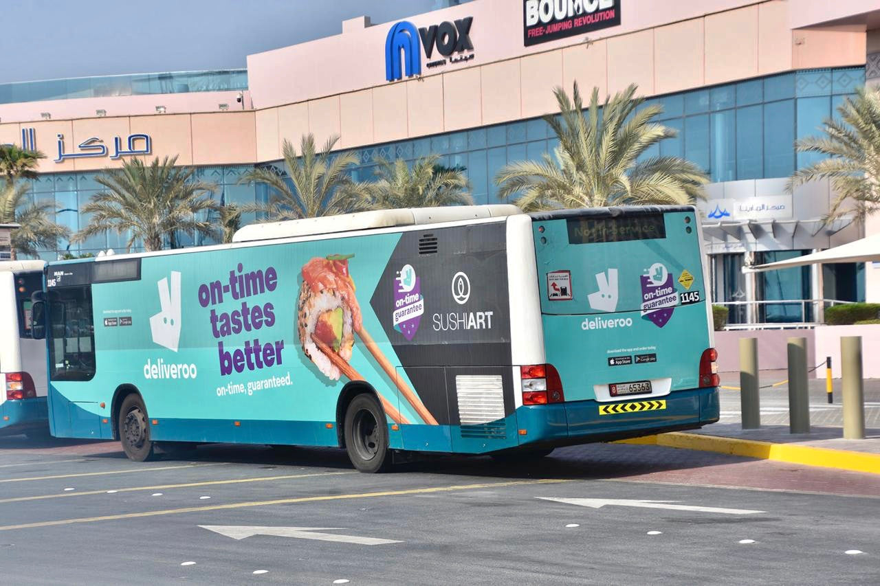 Bus Wrap Advertising in Abu Dhabi