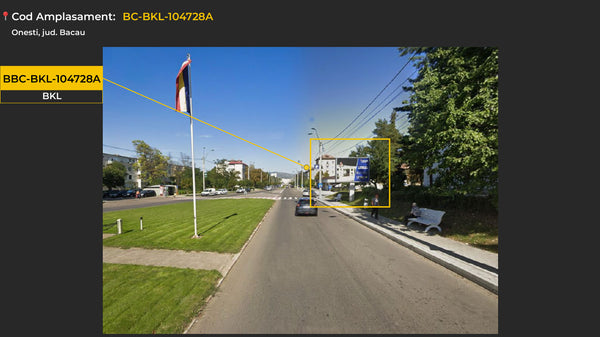 Onesti Oituz - G. Calinescu Backlit Billboard, Romania — image 2