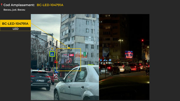 Bacau Calea Marasesti Digital LED Billboard, Romania — image 2
