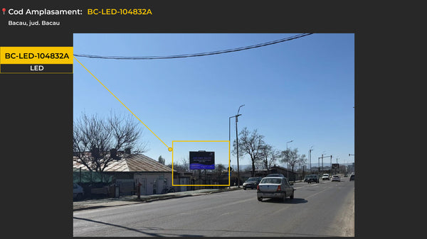 Bacau Bulevardul Unirii Digital LED Billboard, Romania — image 2
