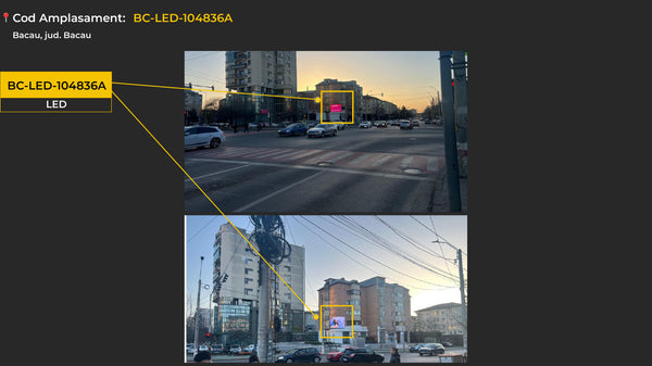 Bacau Intersectie Mioritei Digital LED Billboard, Romania — image 2