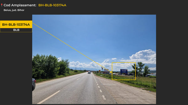 Beius Iesire Beius spre Oradea Static Billboard, Romania — image 2