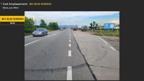 Beius Intrare in Beius dinspre Oradea Static Billboard, Romania — image 2