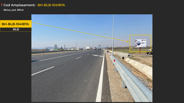 Beius Intrare Beius Dinspre Oradea Static Billboard, Romania — image 2