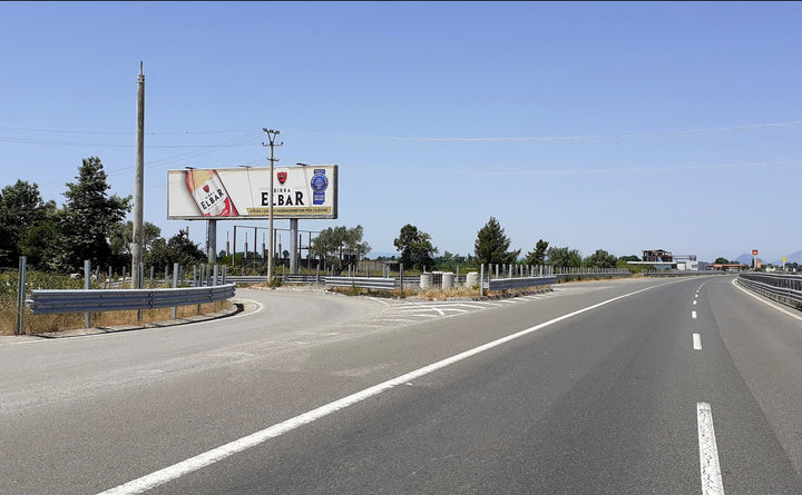 Ground Billboard Kryqezimi I Rruges Hidrovor - Gjorm Mamurras, Tirana, Albania