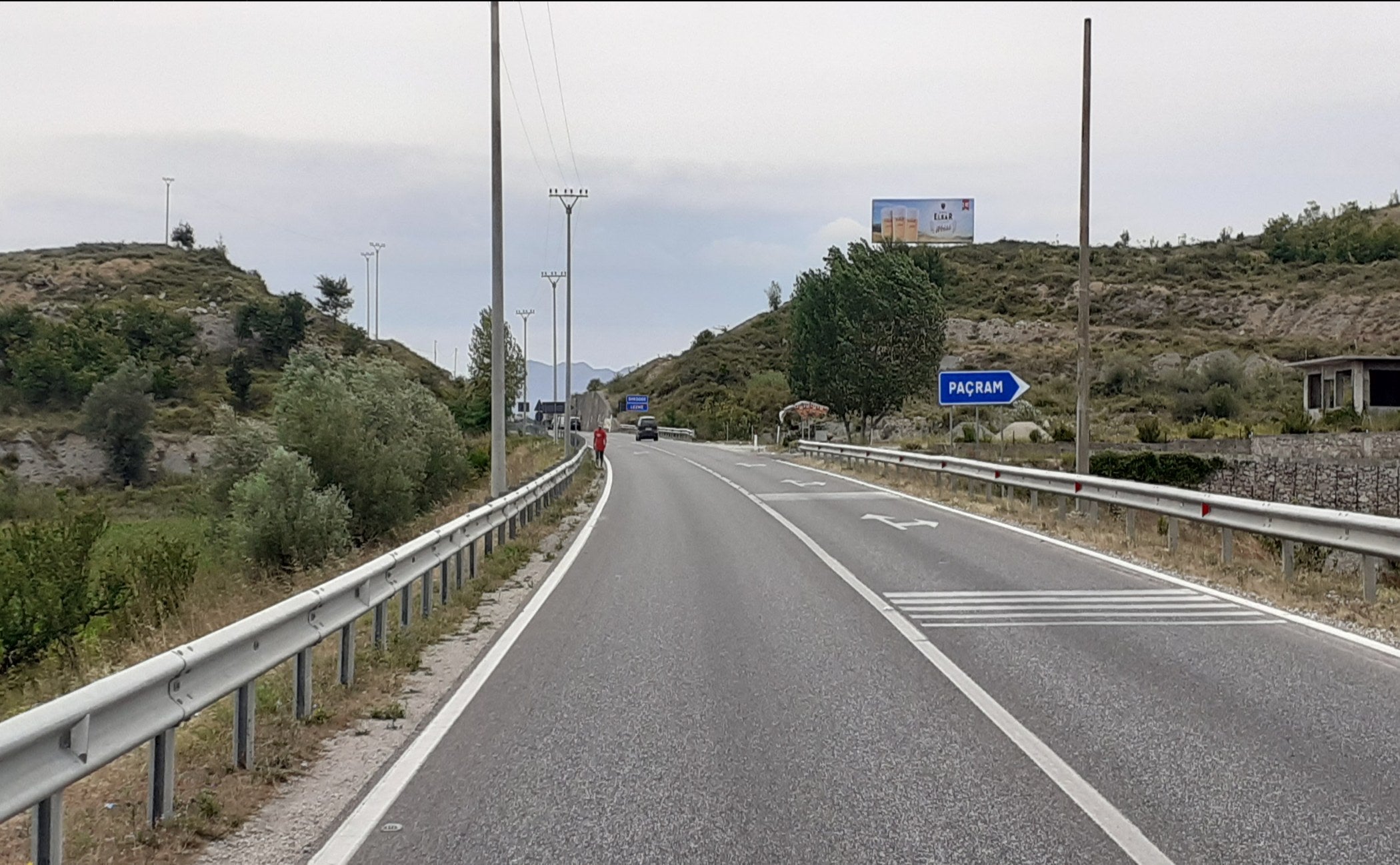 Ground Billboard Autostrada Shkoder Mabe Lezhe, Tirana, Albania