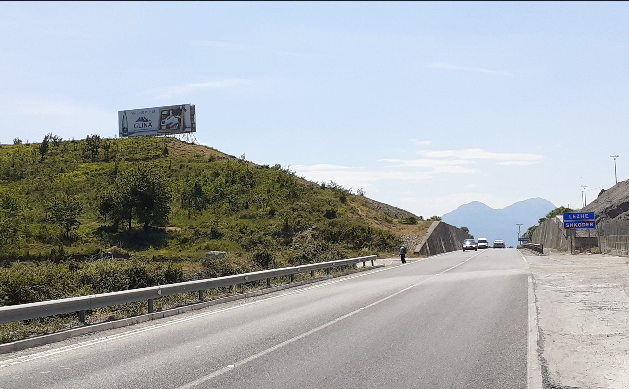 Ground Billboard Autostrada Shkoder Mabe Lezhe, Tirana, Albania
