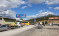 Ground Billboard Ura Hyrje Kukes Nga Tr Prane Karburant Oruçi, Kukes, Albania