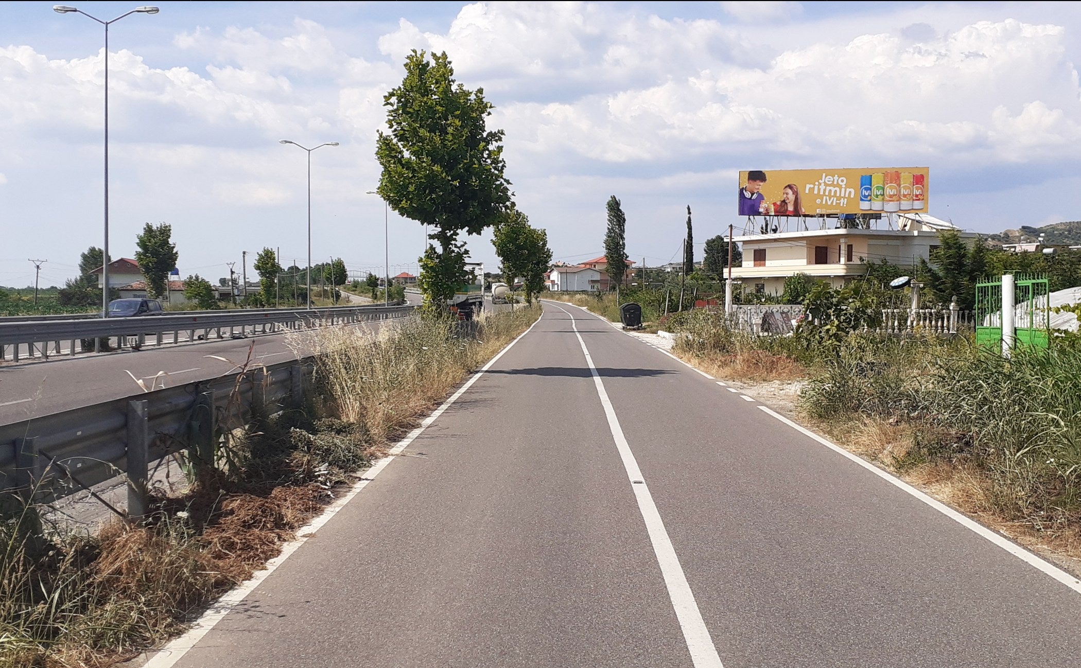 Elevated Billboard Autostrada Lekaj Kavaje, Tirana, Albania