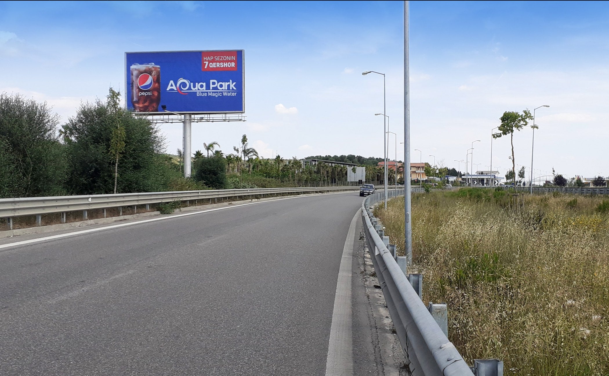 Ground Billboard Seg. Kavaje-rrogozhine Prane Ndermarrjes Se Inerte, Tirana, Albania