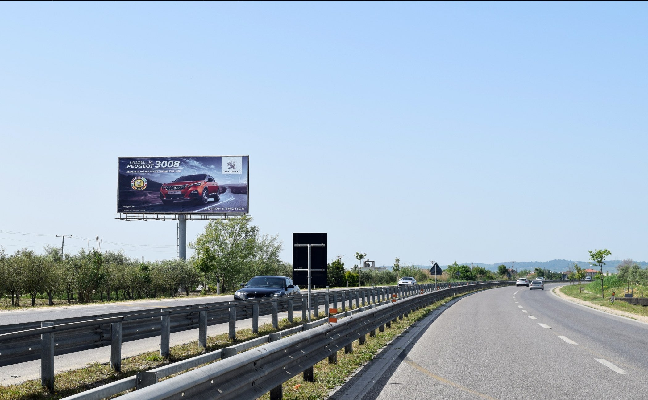 Ground Billboard Aksi Lushnje-fier Prane Hotel Grand, Lushnje, Albania