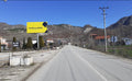 Ground Billboard Aksi Elbasan-korce,prrenjas Rajce Prane Lavazhit, Tirana, Albania