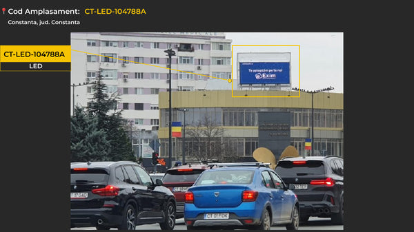 Constanta Bulevardul Tomis Digital LED Billboard, Romania — image 2