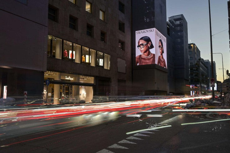 Corso Matteotti LED billboard