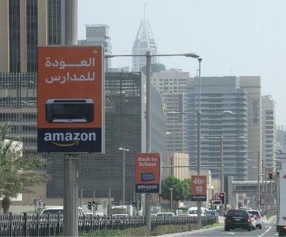 Lamp post placement at Dubai Marina Lamp Posts, Dubai