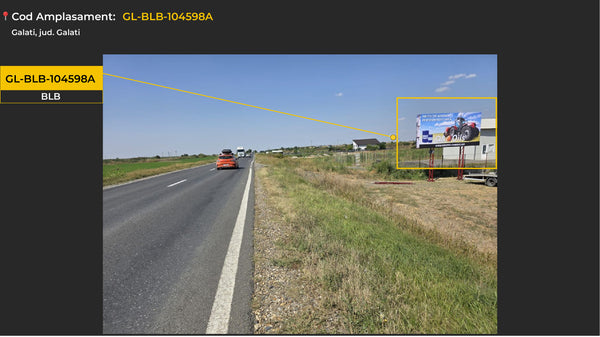 Galati DN 25 Static Billboard, Romania — image 2