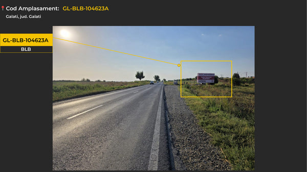 Galati Branistea Static Billboard, Romania — image 2