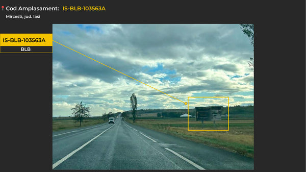 Mircesti DN 28 Static Billboard -ro, Romania — image 2