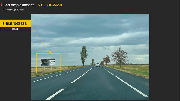 Mircesti DN 28 Static Billboard -ro, Romania — image 3