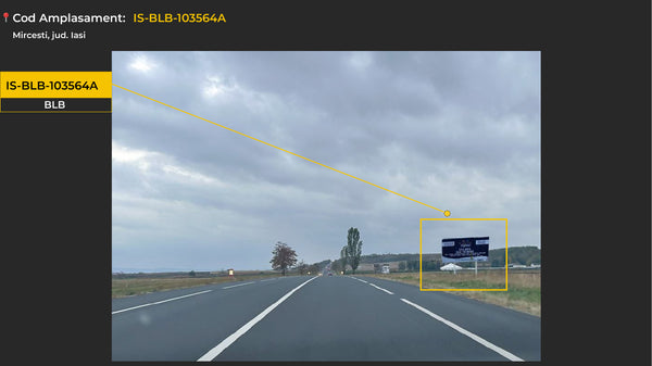 Mircesti DN 28 Static Billboard -ro2, Romania — image 2