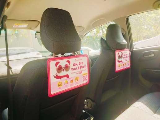 In-Car Hanger Advertising, Kuala Lumpur