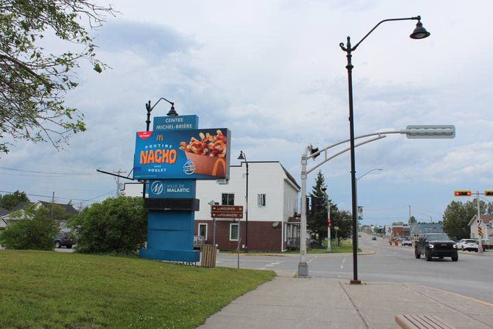 Digital Billboard Advertising, Malartic