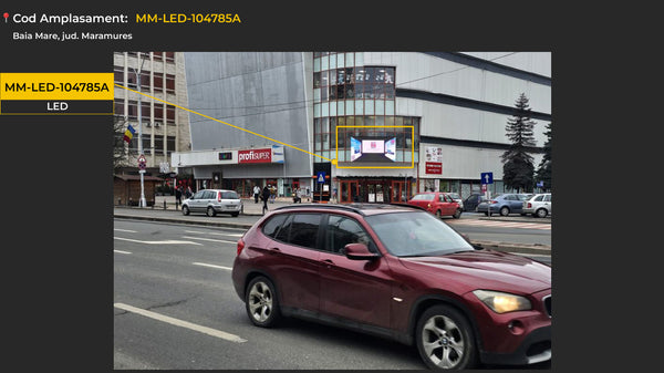 Baia Mare Bulevardul Unirii Digital LED Billboard, Romania — image 2