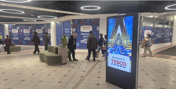 Livat Hammersmith Atrium Large-Format Digital Screen, London