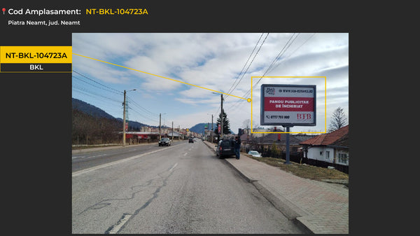 Piatra Neamt Petru Movila Backlit Billboard, Romania — image 2