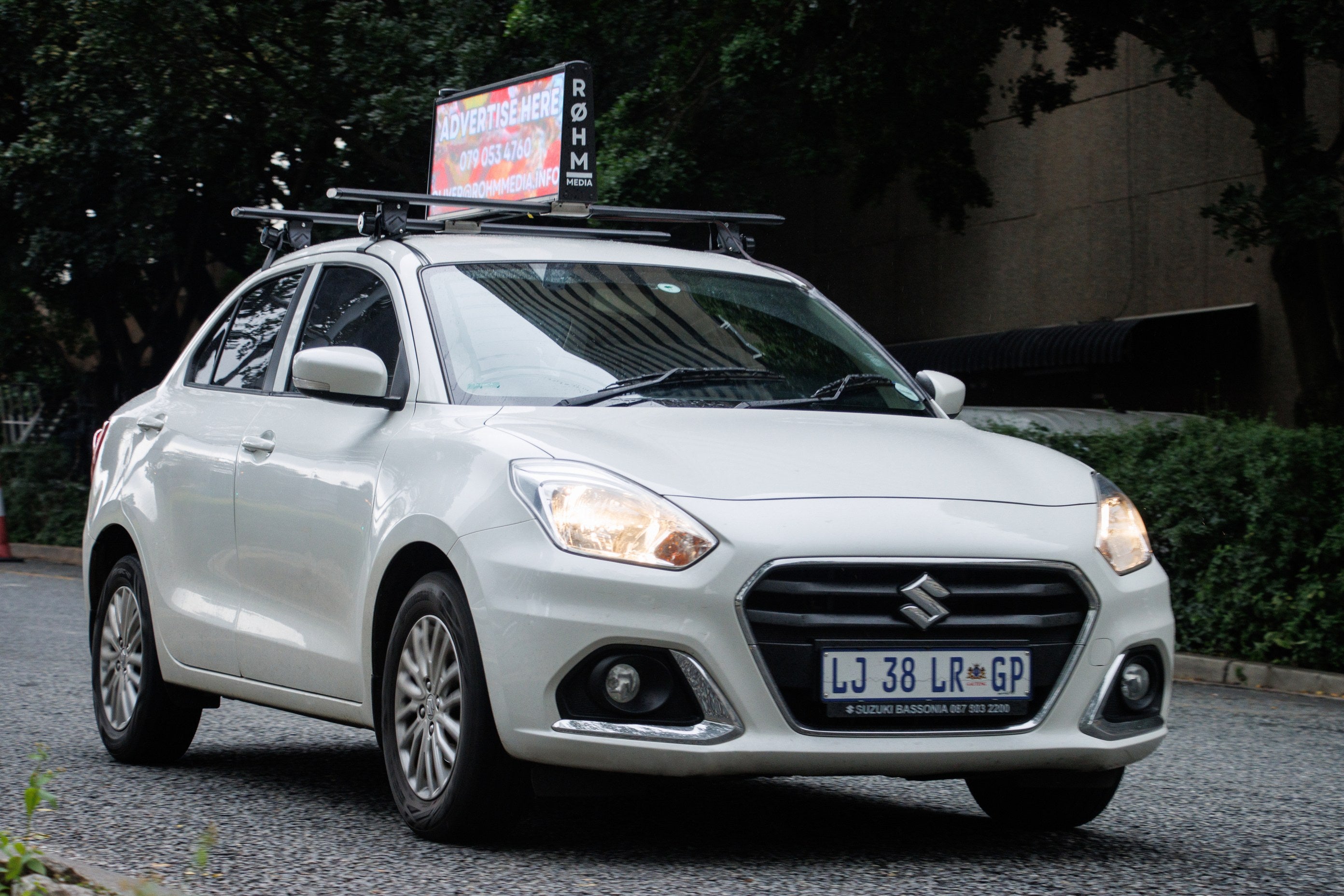 Cartop Digital Screen Fleet (200 Vehicles), Johannesburg
