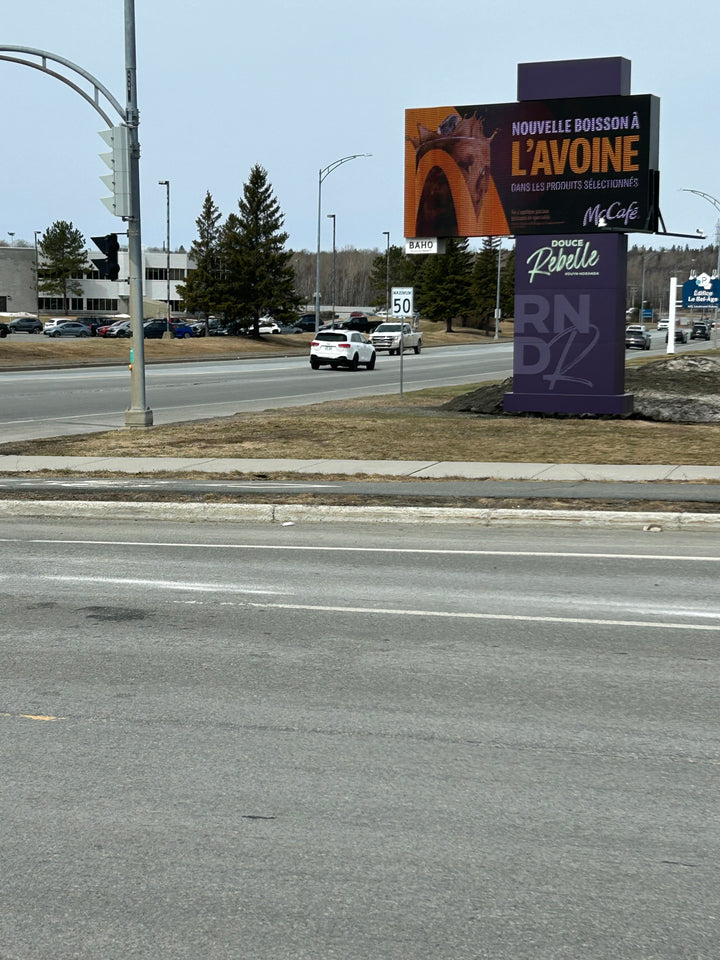 Digital Billboard Advertising, Rouyn-Noranda
