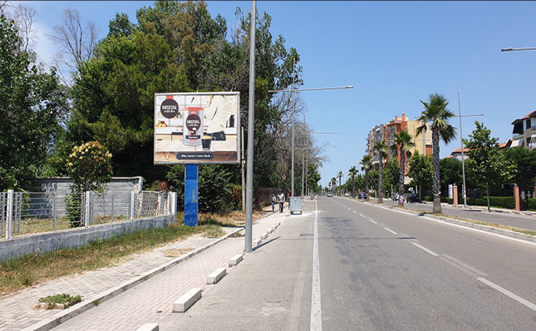 Billboard Rrethimi I Kavalishences, Durres, Albania