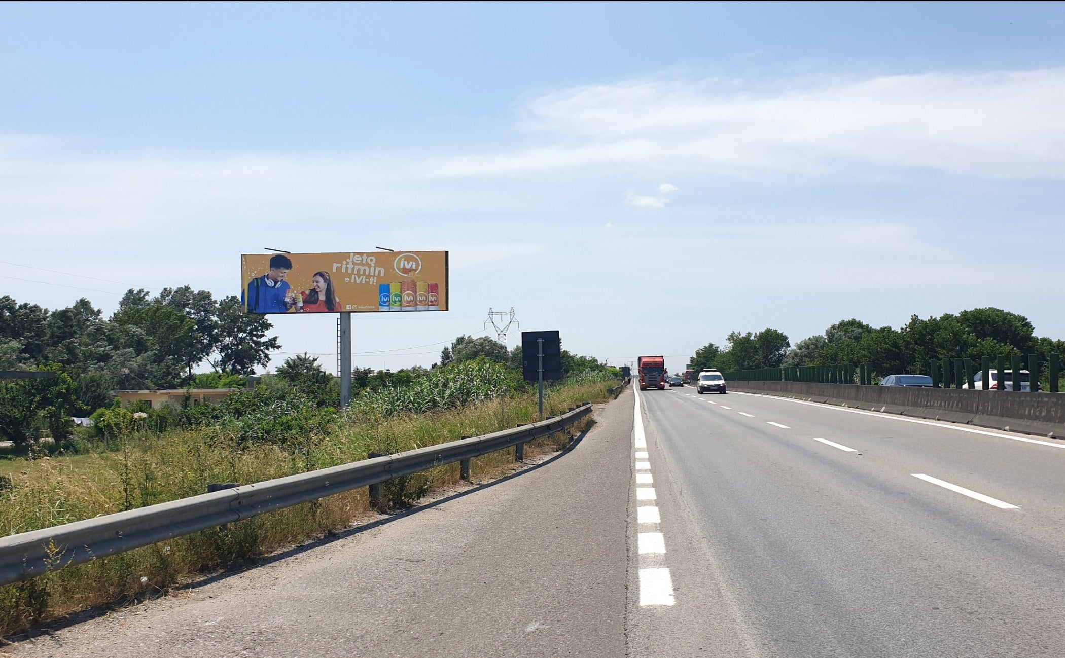 Ground Billboard Autost Tr- Dr Ura Erzen Pran Karbu.sukth (e Pesta), Durres, Albania