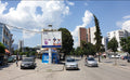 Billboard Perball Pallatit Te Kultures Metalurg, Elbasan, Albania