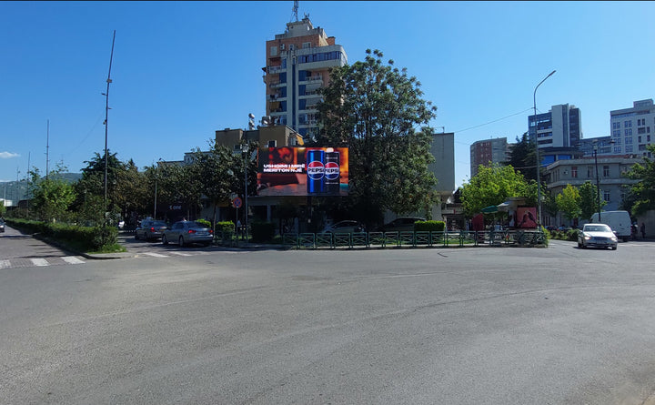 LED Screen Elbasan Prane Postes Rrethi Te Telekomi, Elbasan, Albania