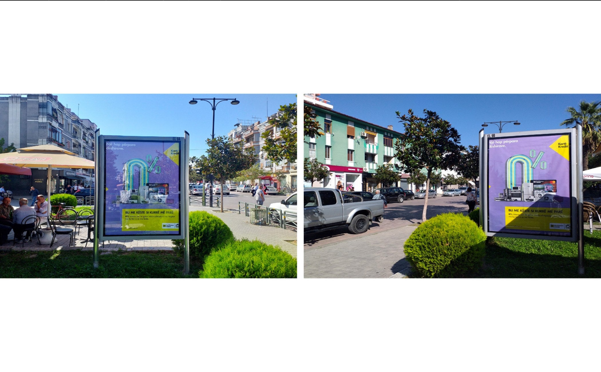 City Light, 2 faces Bulevard Perkrah Western Union, Elbasan, Albania
