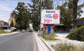 Billboard Dalje Per Vlore Prane Backa Servis, Fier, Albania