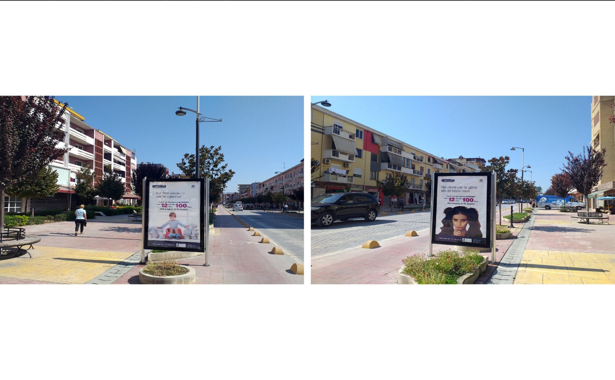 City Light, 2 faces Bulevardi Tek Bar Kafe Nero, Fier, Albania