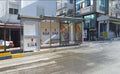 Kiosk Panel Rruga 18 Shtatori Prane Ish Bankes Se Kursimeve, Gjirokaster, Albania