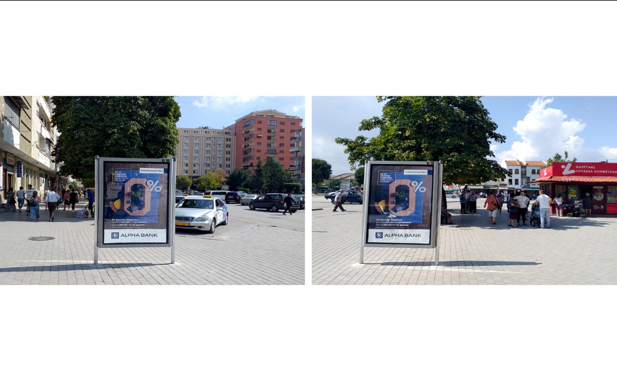 City Light, 2 faces Ne Krah Te Kembimit Valutor Tek Tregu, Korce, Albania