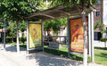 Bus Shelter Panel Unaza Korçe - Kapshtice Prane Lagjes Franceze, Korce, Albania