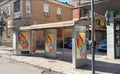 Kiosk Panel Lendina E Loteve Prane Stadiumit Skenderbeu, Korce, Albania