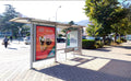 Bus Shelter Panel Perballe Bashkise, Pogradec, Albania