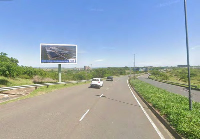 King Shaka airport road inbound LED billboard, La Mercy